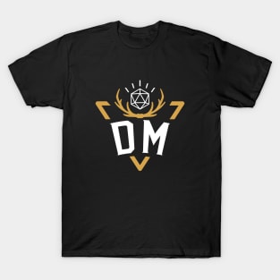 DM Emblem Tabletop RPG Addict T-Shirt